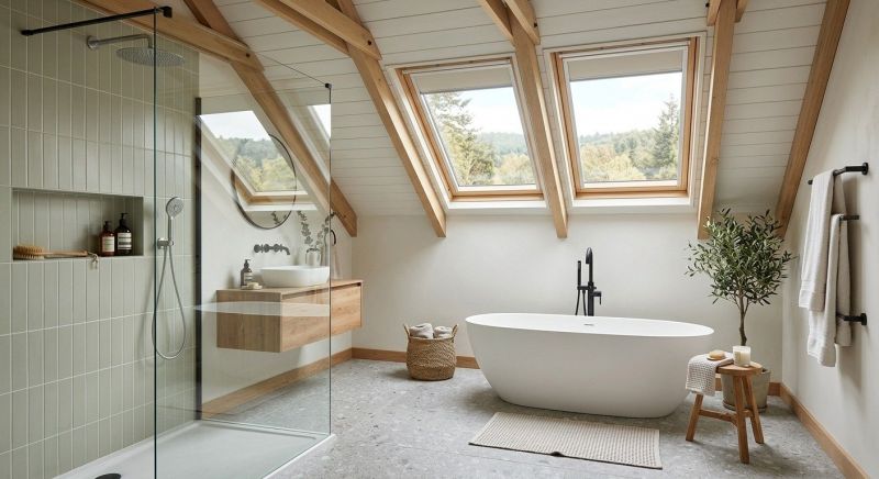 Attic Bathroom Remodeling in West Chester, PA