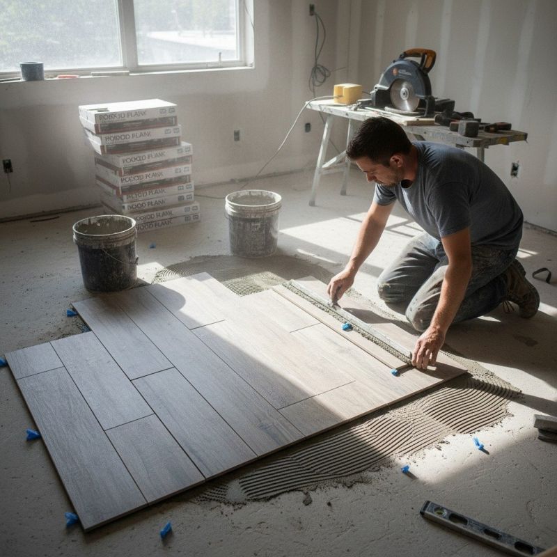 Porcelain Tile Installation